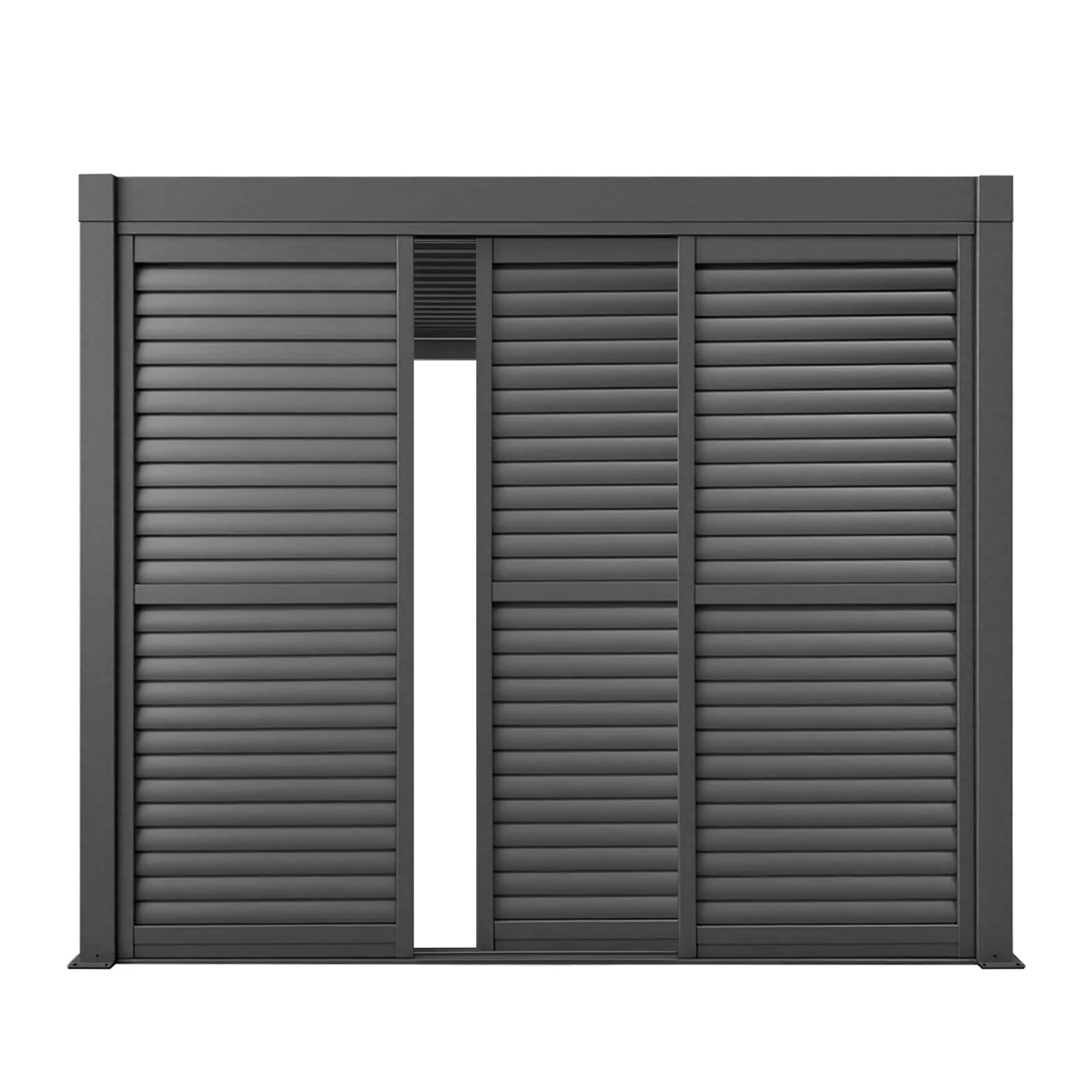 3m Aluminium Louvre Sliding Door System | All LuxShade™ & SplitZone™ 3x6 Compatible - Image 9