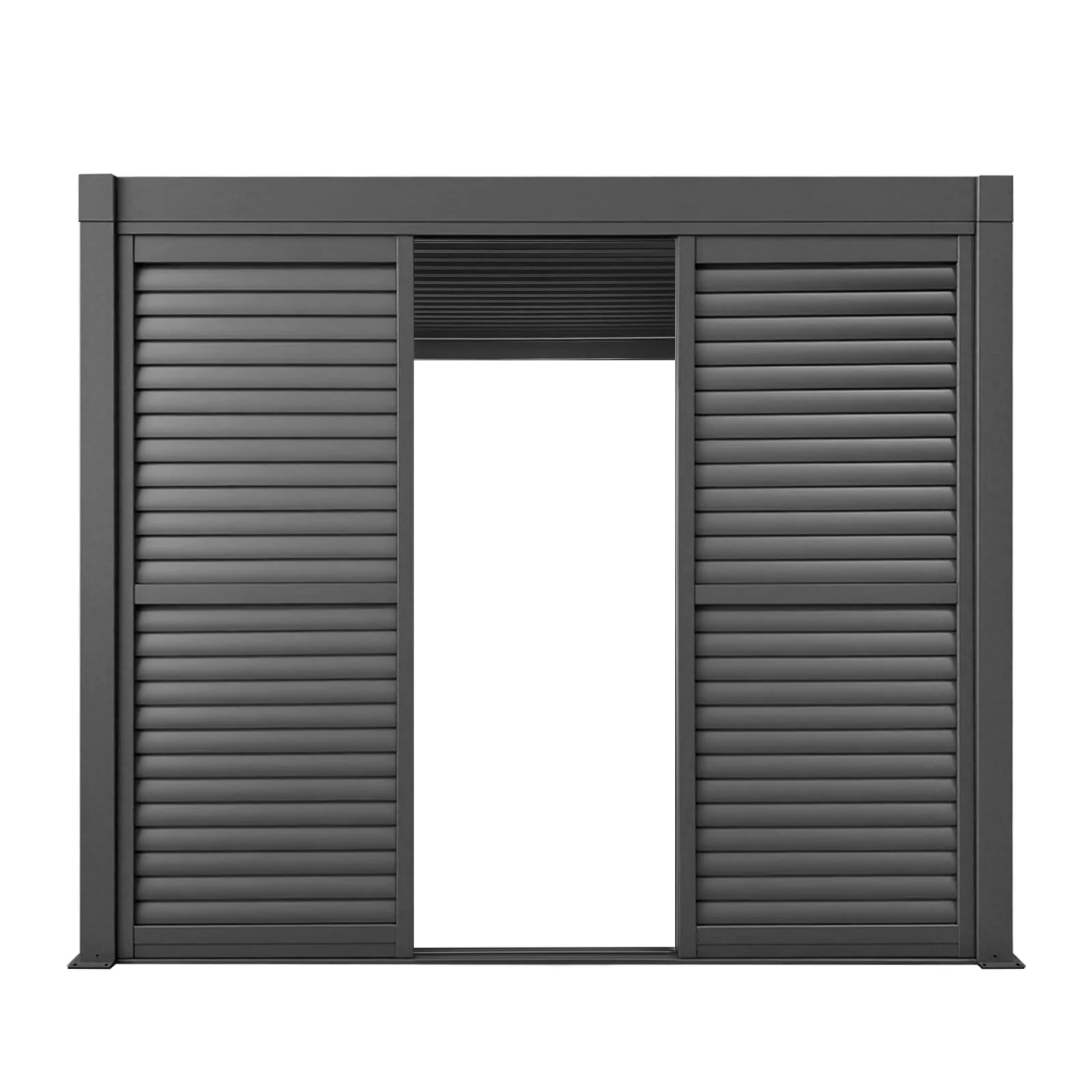 3m Aluminium Louvre Sliding Door System | All LuxShade™ & SplitZone™ 3x6 Compatible - Image 6