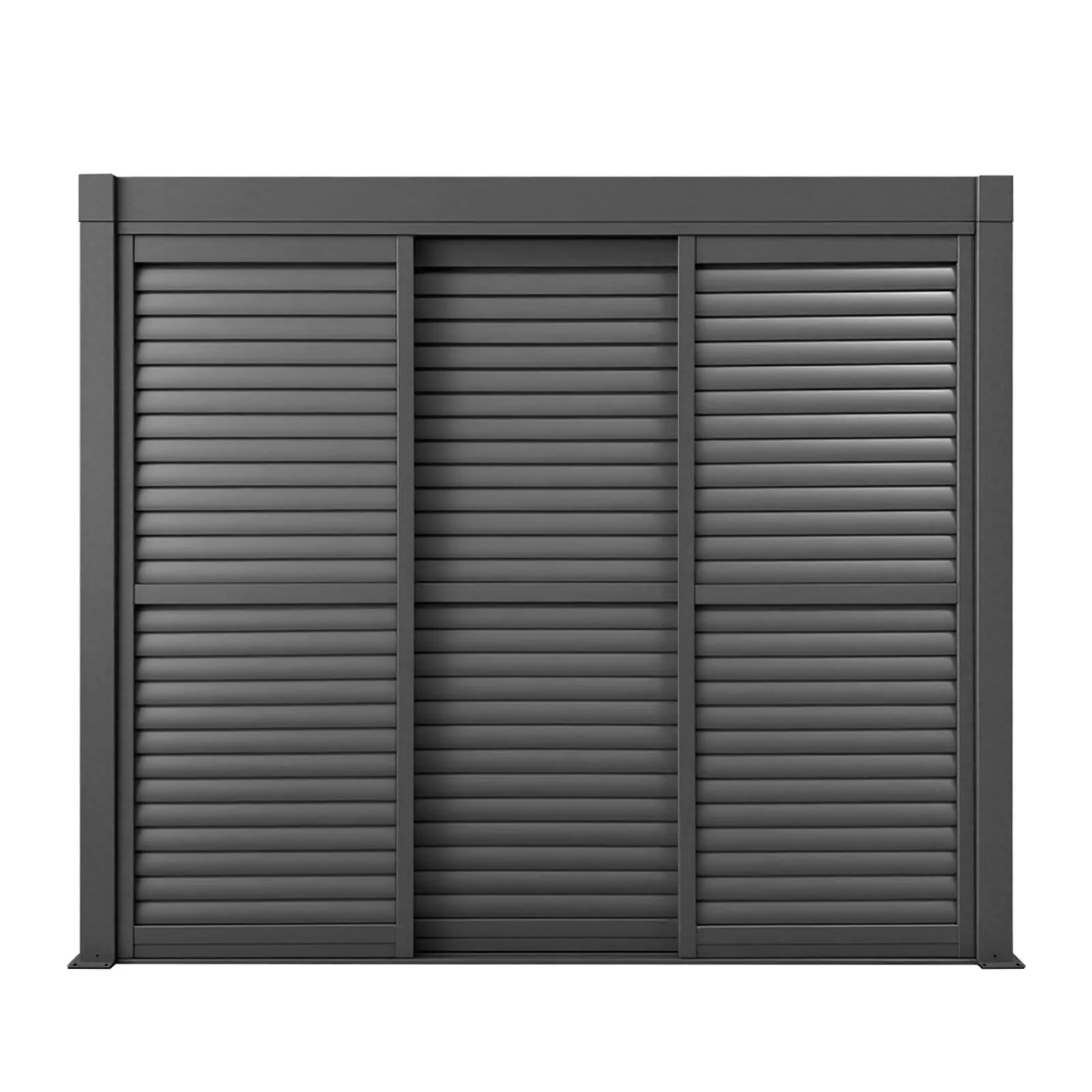 3m Aluminium Louvre Sliding Door System | All LuxShade™ & SplitZone™ 3x6 Compatible - Image 8