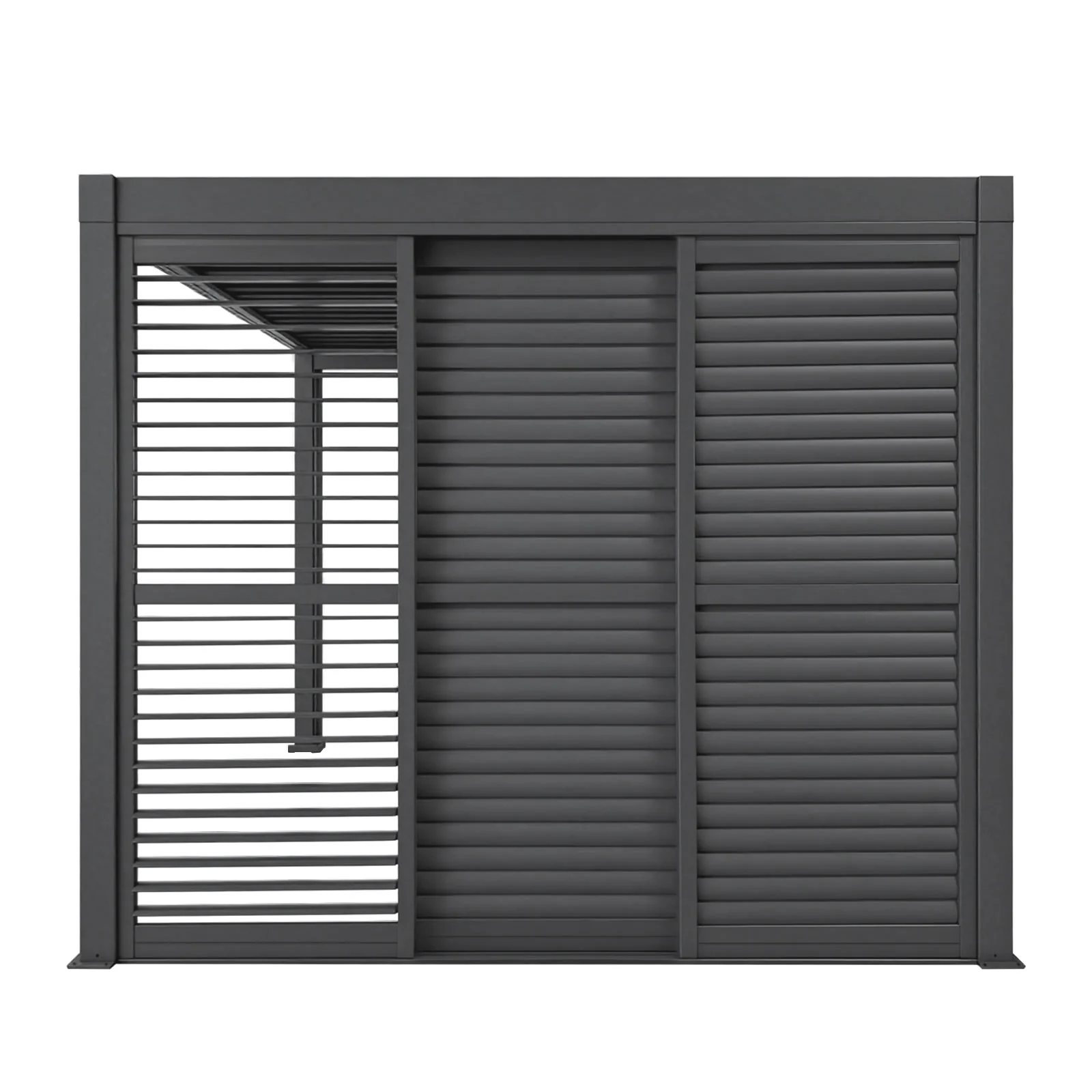 3m Aluminium Louvre Sliding Door System | All LuxShade™ & SplitZone™ 3x6 Compatible - Image 10