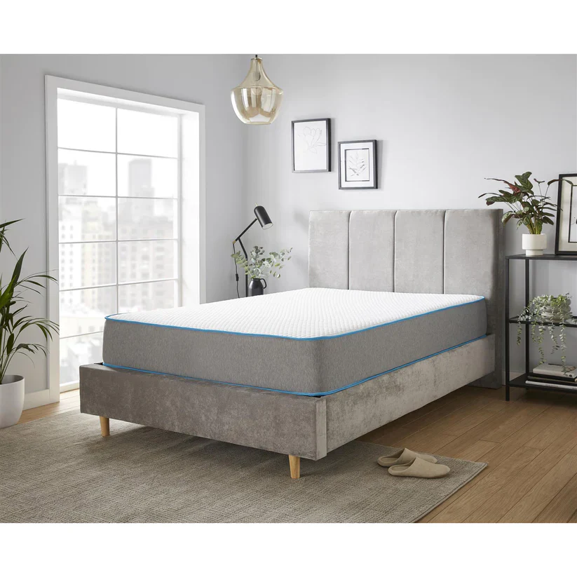 Soft Fabric Memory Foam Layer Open Coil 9" Mattress (Single, Double or King) - Image 4