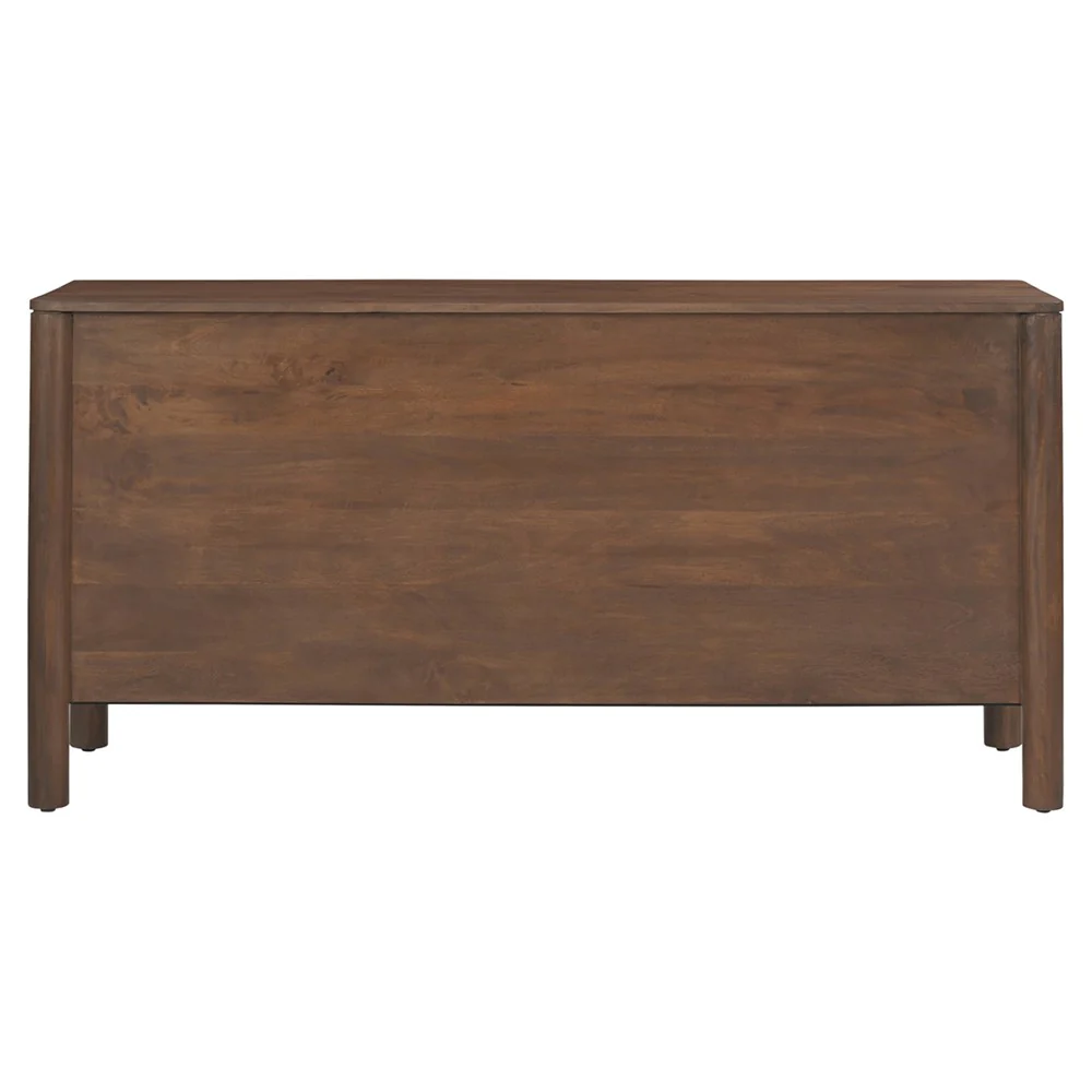 Savoy Solid Mango Wood Scalloped Sideboard – 2 Door, 3 Drawer (145 cm) - Image 8